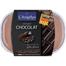L'ANGELYS Crème glacée au chocolat noir 450g
