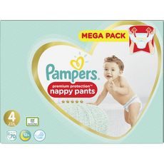 Pampers Pampers Premium Protection Pants Couches Culottes Taille 4 9 15kg X76 76 Couches Pas Cher A Prix Auchan