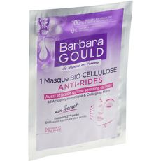 BARBARA GOULD Masque tissu anti-rides acide hyaluronique et collagène 1 masque