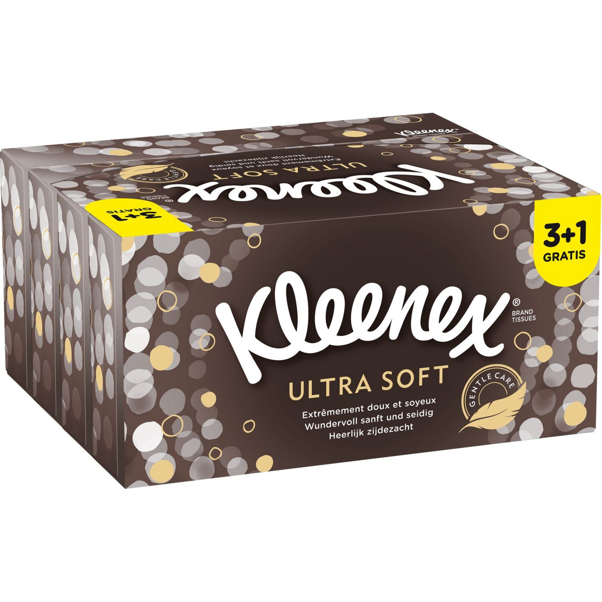 Kleenex Mouchoirs Kleenex Ultra Soft, 70 mouchoirs par boîte plate, paquet  de 8 (total de