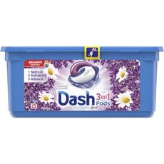 DASH Lessive capsules lavande & camomille fraîcheur Lenor 29 lavages 29 capsules