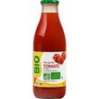 AUCHAN BIO Pur jus de tomate bouteille verre 1l