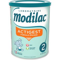 Modilac Actigest Lait 2eme Age Epaissi En Poudre Des 6 Mois 800g Pas Cher A Prix Auchan