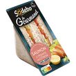SODEBO Sandwich gourmand pain de mie au pavot et saumon 190g