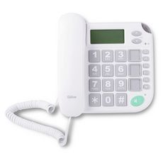 QILIVE Téléphone filaire - Q4515 - Blanc