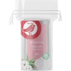 Auchan Rectangles De Coton Bio Multi Usage Ultra Doux 180 Pieces Pas Cher A Prix Auchan