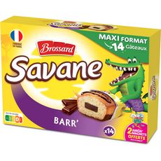 Brossard Savane Barr Gateaux Barre De Chocolat Sachets Individuels 14 Gateaux 378g Pas Cher A Prix Auchan