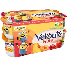 Danone Velout Fruix Yaourts Aux Fruits Brass X G Pas Cher Prix Auchan