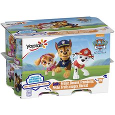 Yoplait Pat Patrouille Petit Suisse Aromatise Aux Fruits 12x50g Pas Cher A Prix Auchan