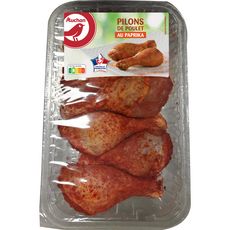 AUCHAN Pilons de poulet paprika 540g