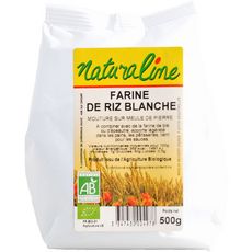 NATURALINE Farine de riz blanche bio 500g