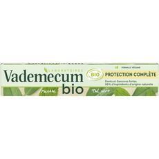 VADEMECUM BIO Dentifrice protection complète thé vert bio et menthe 75ml