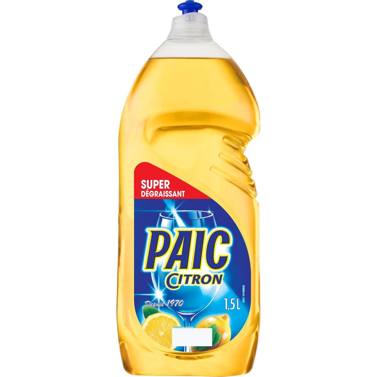 PAIC Liquide vaisselle mains super dégraissant au citron 1,5l pas