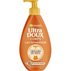 ULTRA DOUX Lait corps réparateur gelée royale & miel peaux extra sèches 250ml