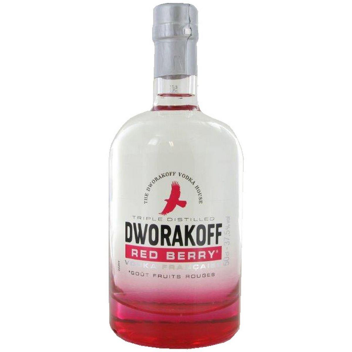 DWORAKOFF Vodka goût fruits rouges 37,5 50cl pas cher Auchan.fr