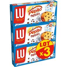 Pepito Gateau Moelleux Aux Pepites De Chocolat 3x5 Gateaux 3x150g Pas Cher A Prix Auchan