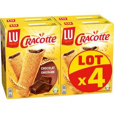 Lu Lu Cracotte Fourree Au Chocolat 4x0g 4x0g Pas Cher A Prix Auchan