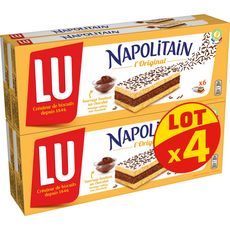 Napolitain Napolitain Gateaux Fourres Au Chocolat En Sachets Individuels X4 7g 4 Paquets 7g Pas Cher A Prix Auchan