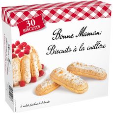 Bonne Maman Biscuits A La Cuillere Sachets Fraicheur 6x5 Biscuits 250g Pas Cher A Prix Auchan