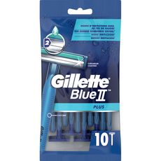 GILLETTE Blue II Rasoirs 2 lames 10 rasoirs