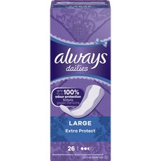ALWAYS Dailies protège-slips extra protect large 26 protège-slips