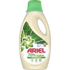 ARIEL Lessive liquide végétale 30 lavages 1,65l