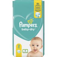 Pampers Pampers Baby Dry Couches Taille 2 4 8kg X60 60 Couches Pas Cher A Prix Auchan