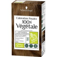 SCHWARZKOPF Schwarzkopf Coloration poudre 100 % végétal châtain noisette x1 1 coloration