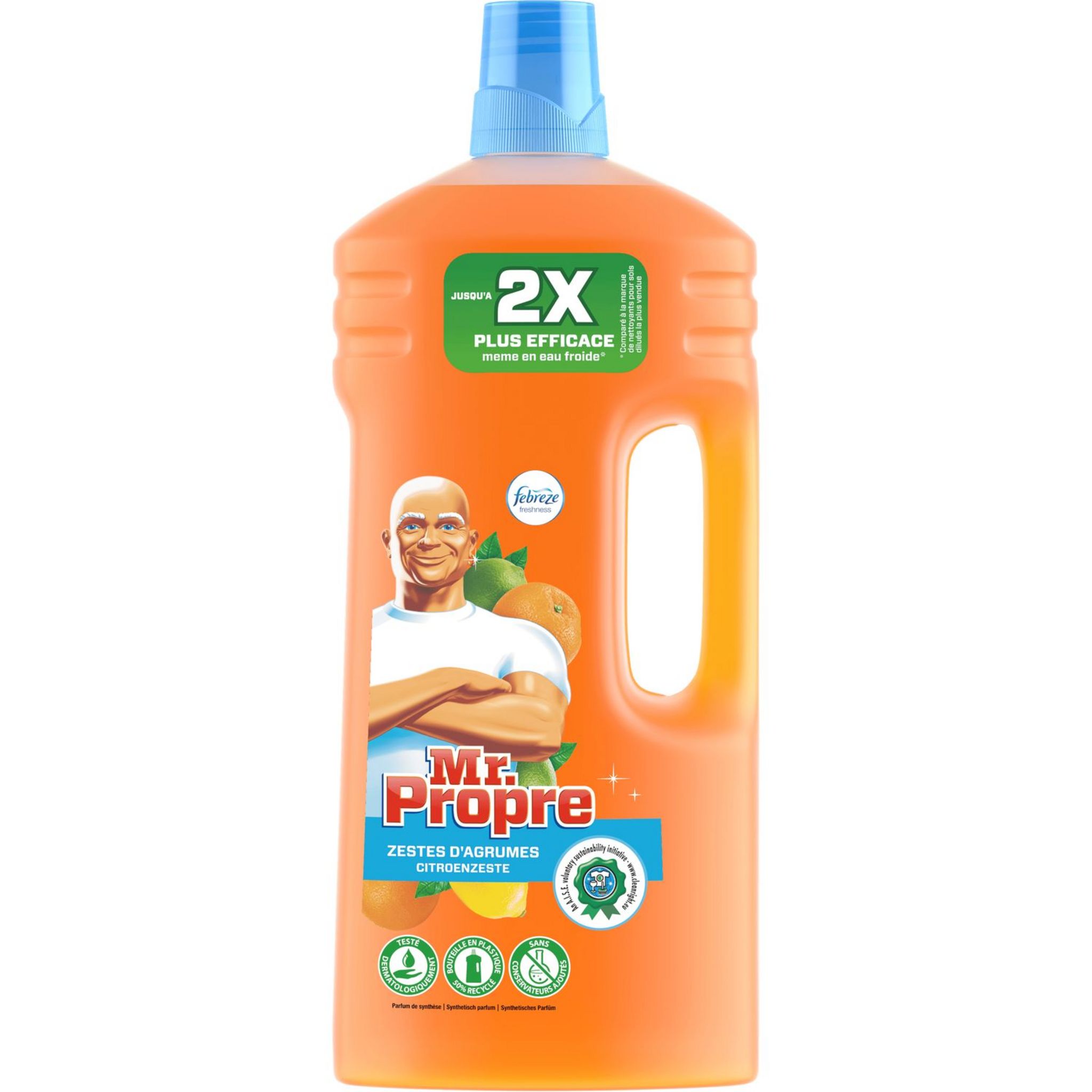 MR PROPRE Mr Propre Nettoyant aux zestes d'agrumes 1,9l 1,9l pas cher 