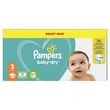 PAMPERS Baby-dry Couches taille 3 (6-10kg) x104 104 couches
