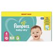 PAMPERS Baby-dry Couches taille 4 (9-14kg) 12h de protection 92 couches