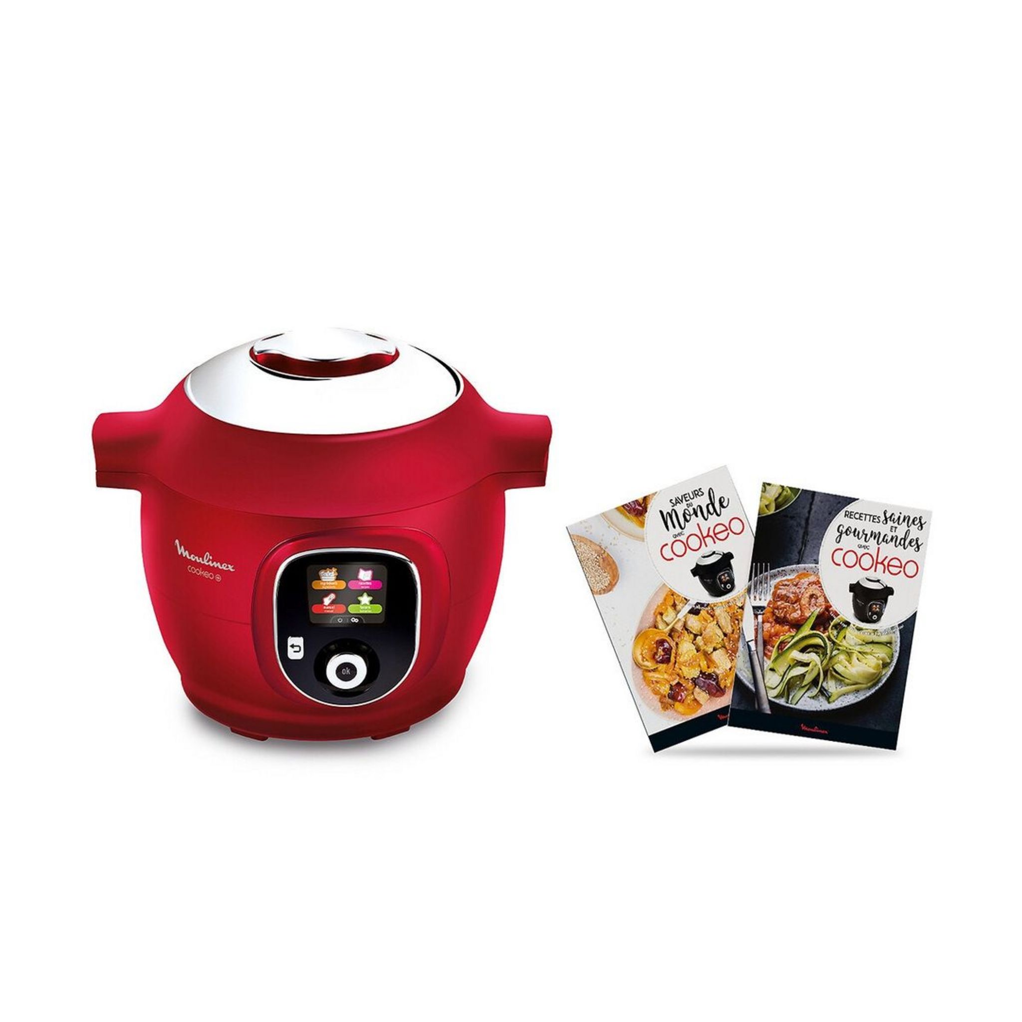 Multicuiseur intelligent cookeo YY4393FB - Rouge