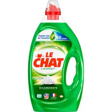 Le Chat Lessive Liquide Au Bicarbonate 60 Lavages 3l Pas Cher A Prix Auchan