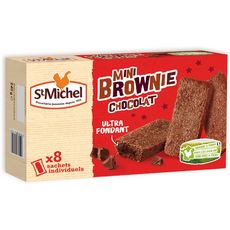 St Michel Cocottes Brownie Au Chocolat Blanc Sans Huile De Palme Sachets Individuels 8 Gateaux 240g Pas Cher A Prix Auchan