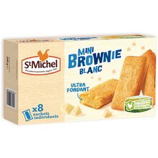 St Michel Cocottes Brownie Au Chocolat Blanc Sans Huile De Palme Sachets Individuels 8 Gateaux 240g Pas Cher A Prix Auchan