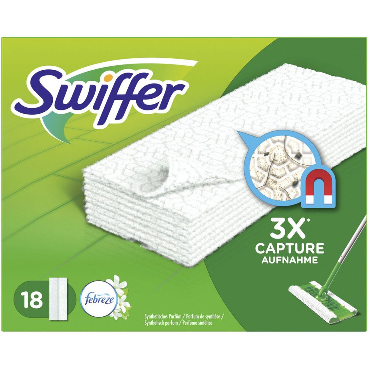 Swiffer Recharges Lingettes Pour Balai Lingettes Pas Cher Prix Auchan