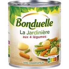 BONDUELLE Jardinière aux 4 légumes 510g