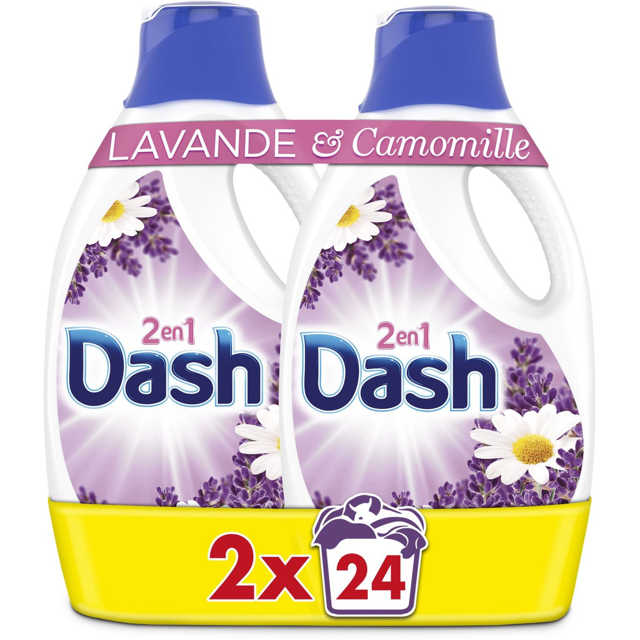 Lessive en capsules Dash Pods - Parfum lavande et camomille