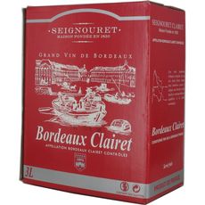 AOP Bordeaux Clairet Maison Seignouret rosé Bib 3l