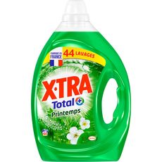 X-TRA Total+ lessive concentrée printemps 44 lavages 2,2l