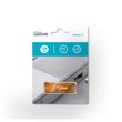 QILIVE Clé USB 128 Go - USB 3.1 - Transparent Orange