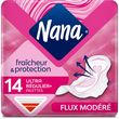 NANA Secure Fit serviettes hygiéniques avec ailettes normal plus 14 serviettes