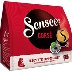 SENSEO Café corsé en dosette 18 dosettes 125g