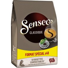 SENSEO Senseo Dosettes de café classique compostables 333g 48 dosettes 333g