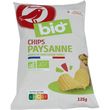 AUCHAN BIO Chips paysanne 125g