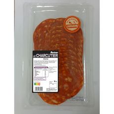 AUCHAN LE CHARCUTIER Chorizo 16 tranches 85g