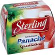 STERLING Panaché aromatisé grenadine moins de 0,5% d'alcool boîtes 6x25cl