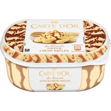 CARTE D'OR Carte d'Or Cème glacée saveur crème brulée 500g 500g
