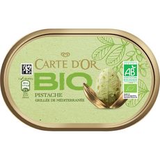 CARTE D'OR Crème glacée à la pistache bio 250g