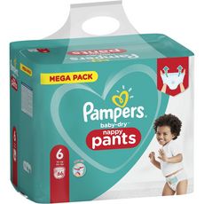 PAMPERS Baby-dry Couches-culottes nappy pants taille 6 (+ de 15kg) 66 couches